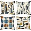 Modern Patterned Throw Pillows For Stylish Home Decor Polyester pillowcase, sofa decorative cushion cov Headboard Pillow