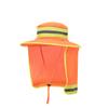 Boys Girls Baseball Caps High Visibility LIME REFLECTIVE HAT SAFETY Hats for Students Pupils for Night Outgoing