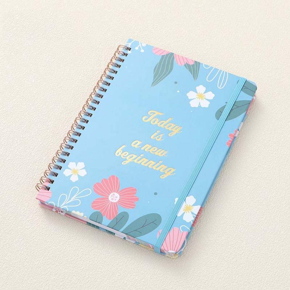 To Do List Coil Notebook 80 Sheets Schedule Planner Notepad A5 English Notepad  Student