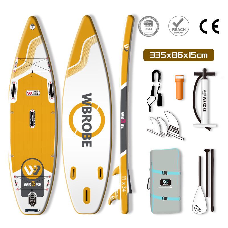 Professional Racing PVC Inflatable Stand-Up Paddleboard for Outdoor Use