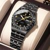 POEDAGAR Luxury Woman Watch Week Date Waterproof Luminous Business Women's Watch Stainless Steel Quartz Casual Watches For Women
