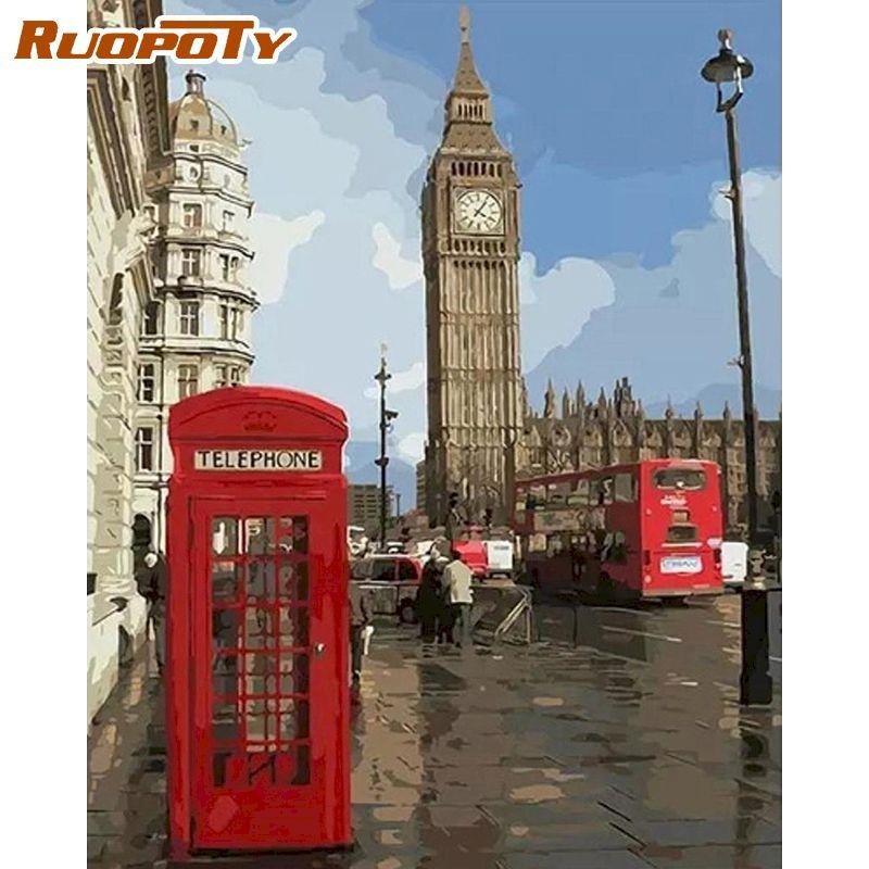 

Картина для раскрашивания по номерам 40x50CM NO Frame