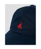 Binpolaegseseoli Cotton Twill Logo Washed Ball Cap - Navy