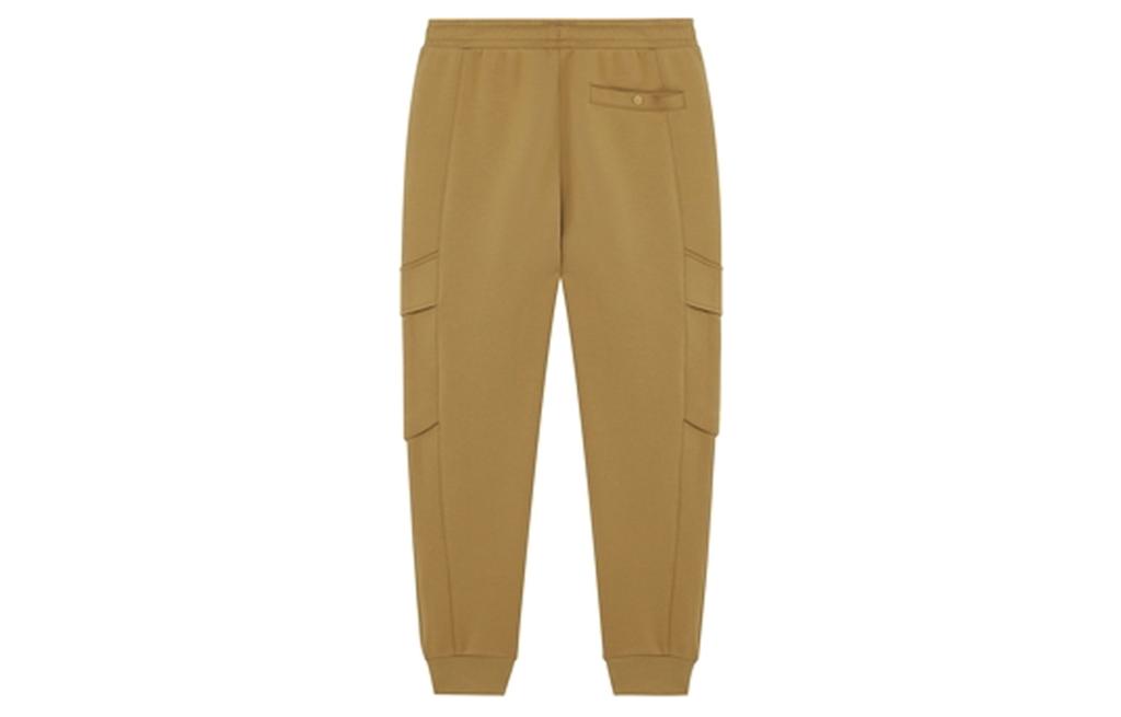 New Balance Sweatpants Fall Winter Men's Ginger Yellow AMP14335-THI