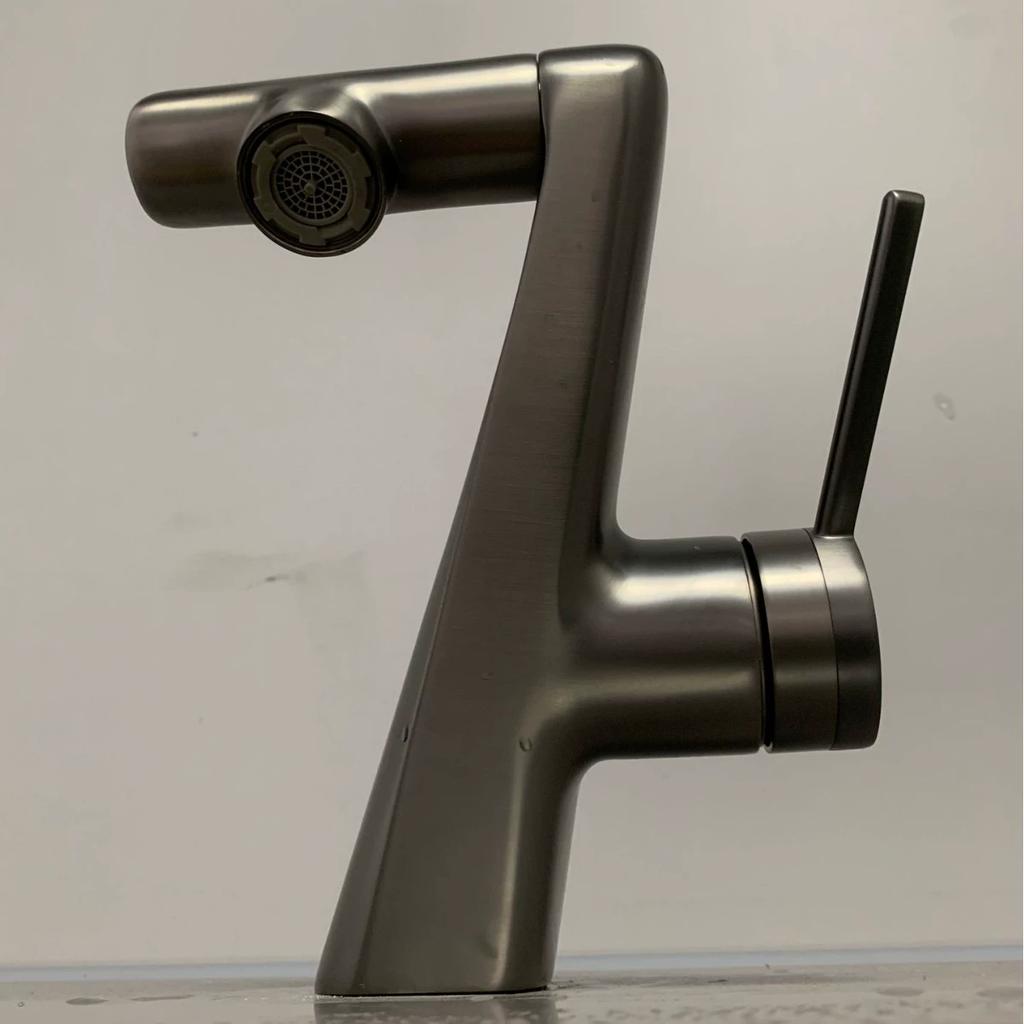 Chrome Basin Faucet Bathroom Single Lever Hot and Cold Sink Lead Free Mixer Tap Faucet Solid Brass Basin Lavtory Faucet