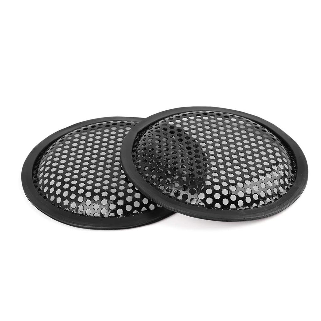 uxcell Speaker Grill Mesh Subwoofer Grille Decorative Circle Grill Protector 2 Pack 5