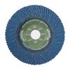 Iron Cap Blue Sand Sanding Cloth Wheel for Grinding & Polishing Metal, Stainless Steel, & Wood with Angle Grinder