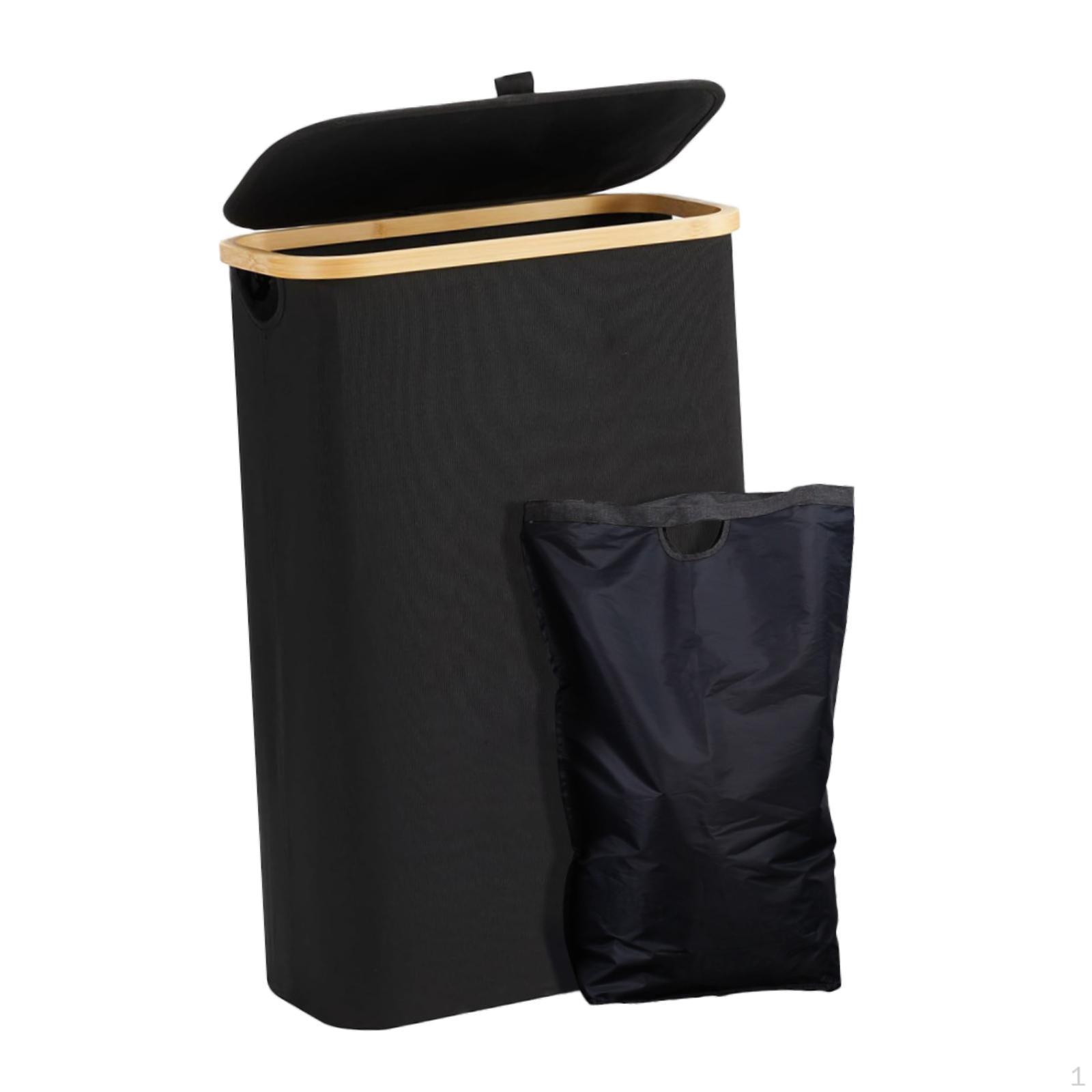 

Кошик для одягу з кришкою, рішення для зберігання білизни для спальні та ванної кімнати