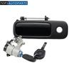 Rear Tailgate Exterior Door Handle W/Lock 2 Keys Fits VW Transporter 2003-
