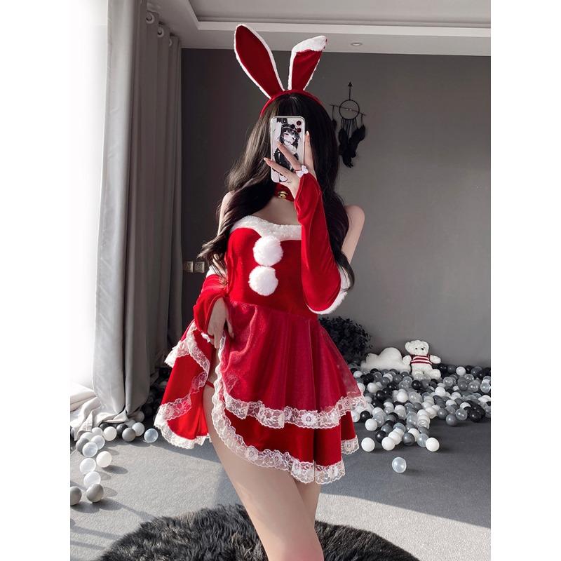 Cos Halloween Bunny Costume Bunny Dress Maid Costume Uniform Seduction New Christmas Costume Skirt Birthday