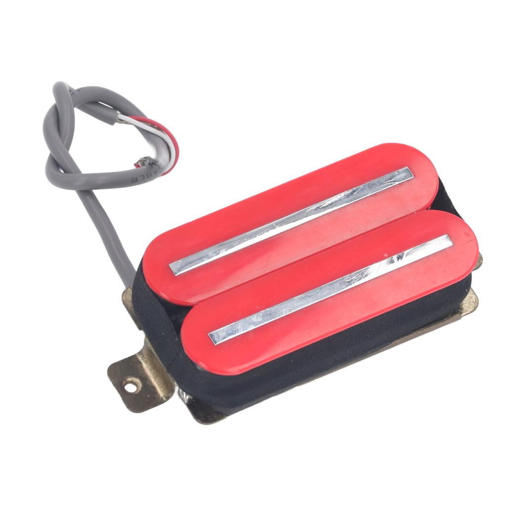 Electric Guitar Humbucker Pickup High Output Dual Hot Rail Dual Coil Pickup for ST SQ Red