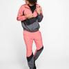 Nike Big Swoosh Loose Zip-Up Collar Woven Jacket For Spring Men Jackets Black Gray Pink AR3133-668