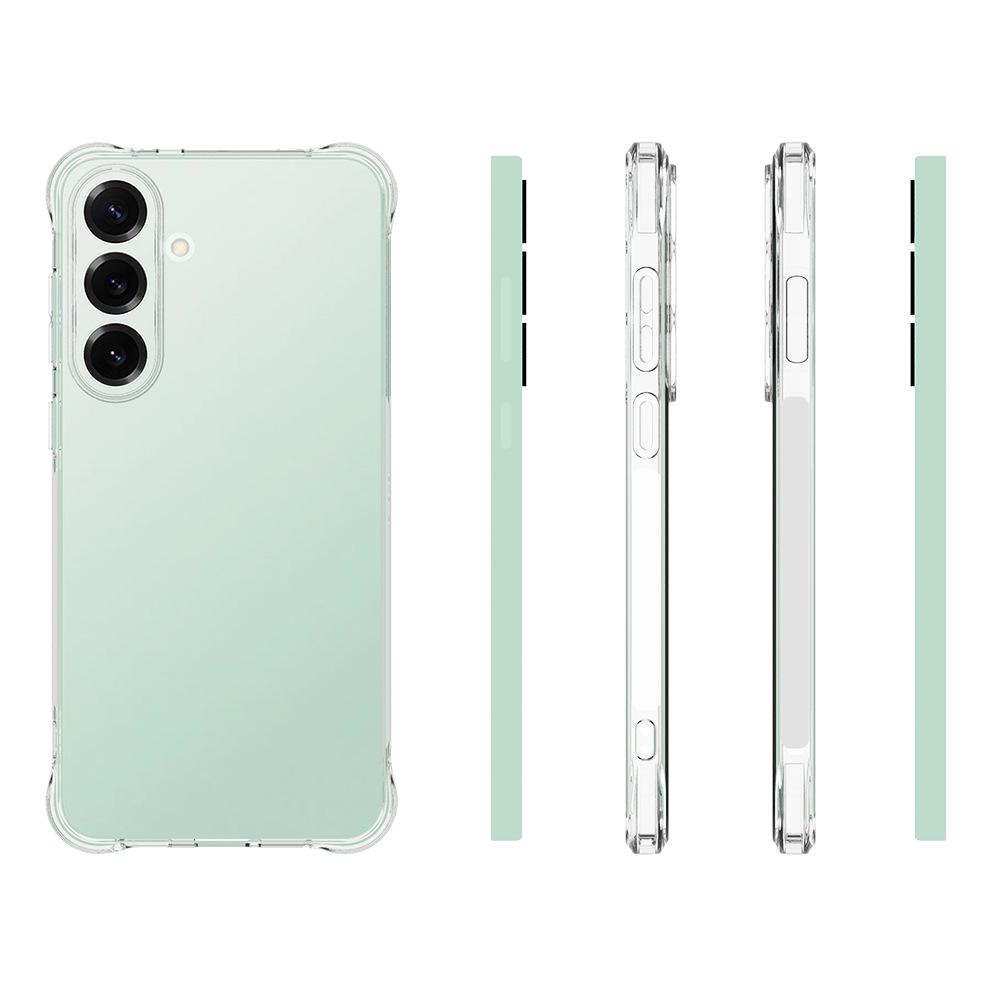 For Samsung Galaxy S25 FE Clear TPU Case WANLONFENG TM Series 2.0mm Phone Back Cover