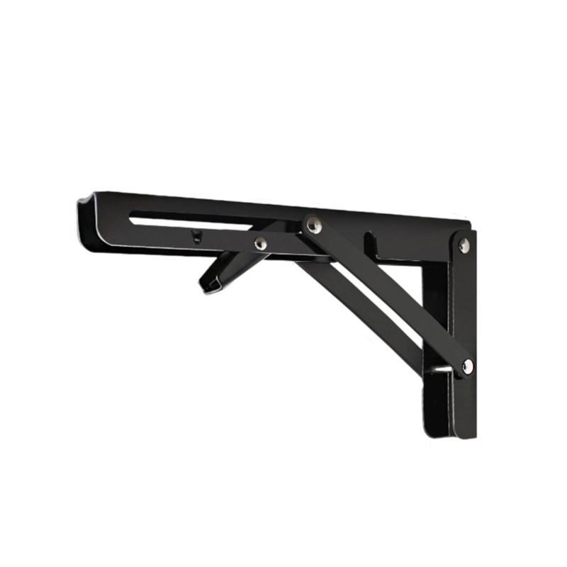 Space Saving Foldable Shelf Brackets Adjustable Wall Shelves Mounted Table Shelf Brackets for Home Office Garage