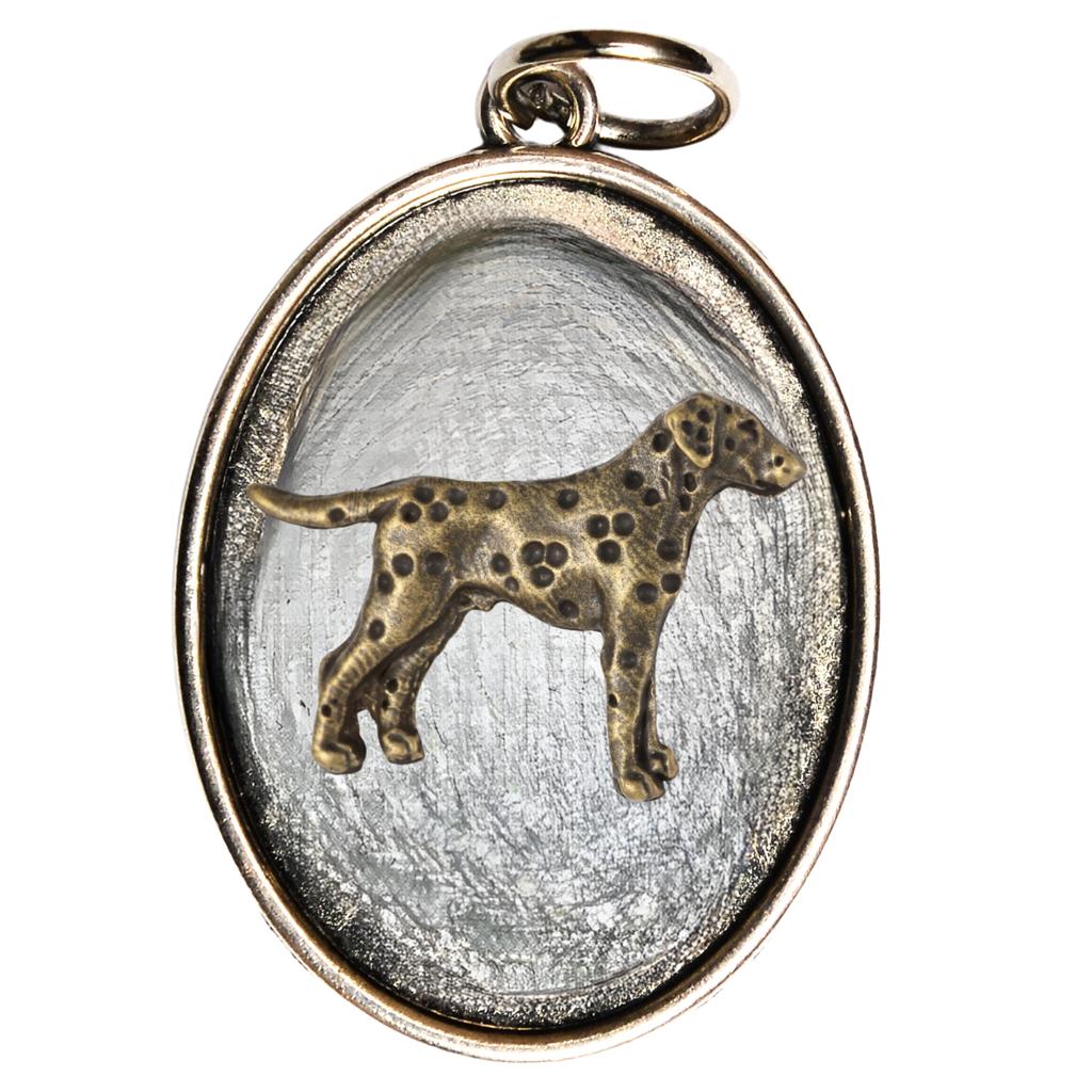 Dalmatian, Carriage Dog, Spotted Coach Dog I – Necklace with a dog, pendant for a dog mom | Art-Dog