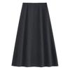 2025 Autumn/Winter Women's High-Quality Woolen A-Line High-Waisted Long Skirt