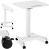Adjustable Laptop Stand Table On Wheels 60 X 52 Cm 760 1130 Mm