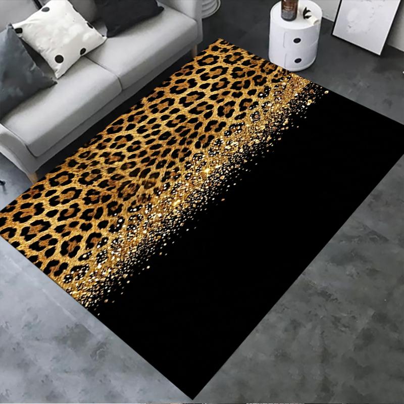 2025 New Leopard Print Carpet Rug for Living Room Bedroom Home Sofa Decoration,Kids Play Non-slip Floor Mat17