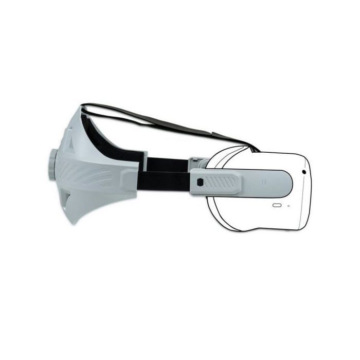 Kit de maintien - Nacon - Oculus Meta Quest 2 - Gris et noir - Confort amélioré - Ajustement ergonomique