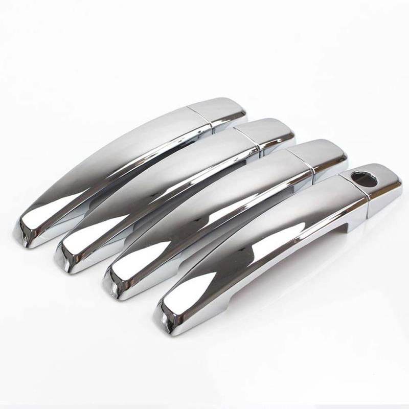 Car Decoration Door Handle Cover  For Opel Antara 2006-2015 Silver Black Cars Accessories Styling Upgrade Modify A Car