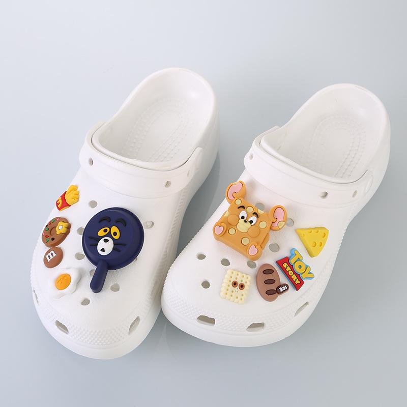2025 Cute 3D Cartoon Shoe Charms – Removable DIY Decoration Accessories for Shoes