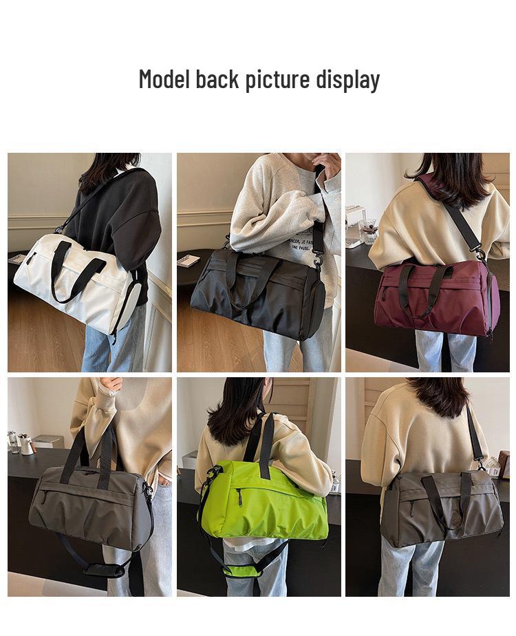 Waterproof Minimalist Yoga Gym Bag with Shoe Compartment