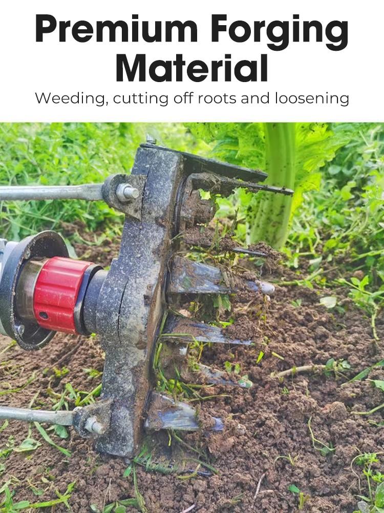 Κηπουρική Φάρμα Βαρύ Κεφαλάκι Ζιζανιοκτόνο Εργαλείο Αφαίρεσης Χόρτου Εξάρτημα 2 σε 1 Τροχοί Ζιζανιοκτόνου Αξεσουάρ Ζιζανιοκτόνου