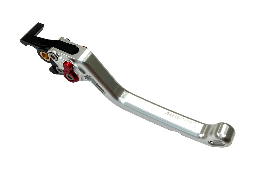 BIKERS Brake Lever CT125 Hunter Cub ADV150 Right Side Front 6 Level Adjustment Aluminum Billet Premium Type Silver BK-H0408-SLV