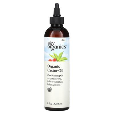 Olio di ricino biologico, 8 fl oz (236 ml)