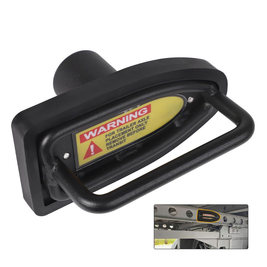 Black Container Locking Device Trailer Axle Stopper For Refrigerated Trucks And Semi Trailers