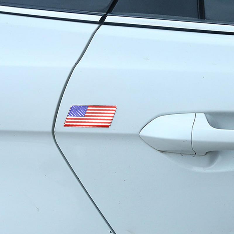 US Flag Stickers For Cars 3D Union Jack American Flag Stickers Car Metal Window Bumper Decal Sticker American British Flag