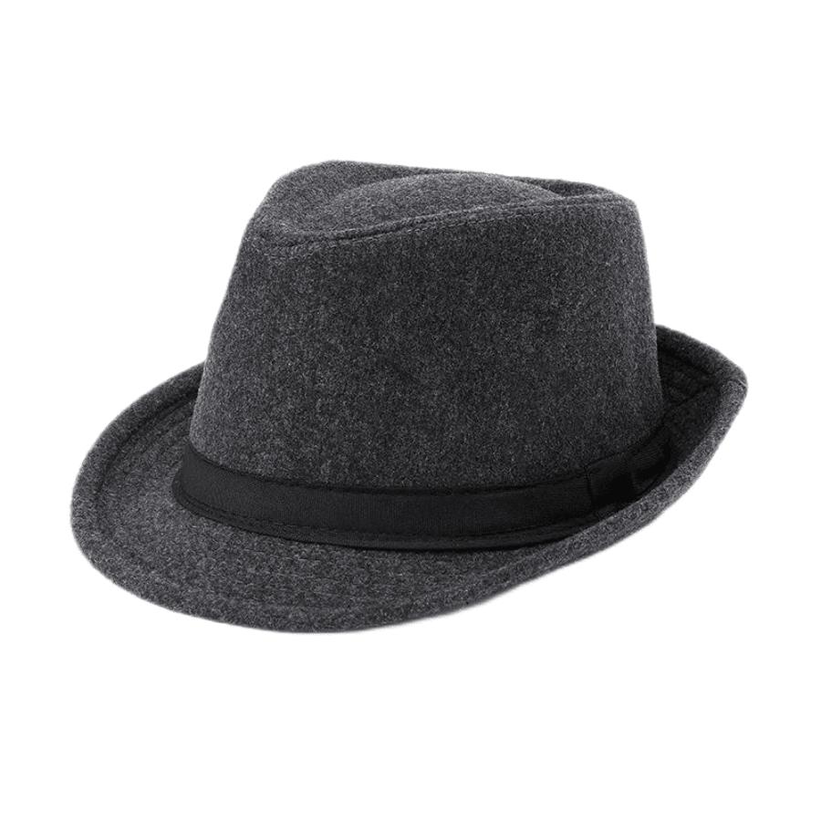 Unisexové britské plstěné jazzové klobouky pro muže středního věku klobouk kbelíkový vlněný fedora klobouk podzim zima pro pány svatební párty magické klobouky