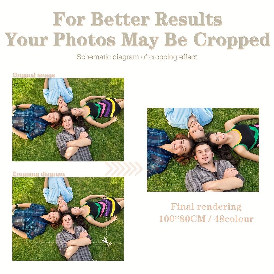 Custom Paint by Number, Personalized Paint by Numbers for Beginner, DIY Canvas Oil Painting Make Your Photo, Color Paint by Number Set Ideal Gift