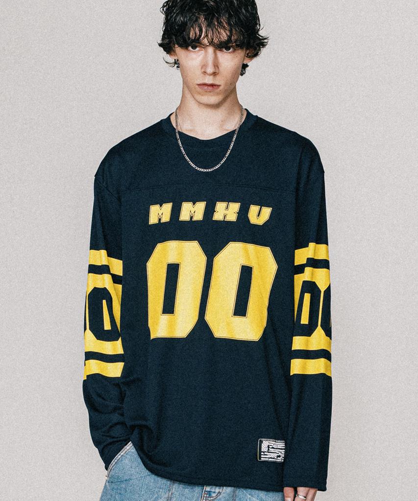 VASTIC Football Jersey Long Sleeve_Navy