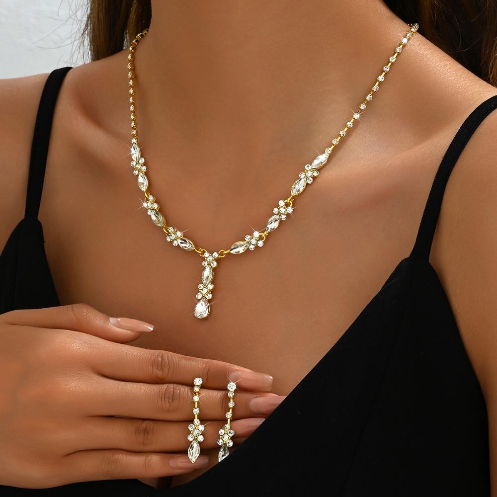 Ladies Necklace Decoration Banquet Wedding Party Elegance Temperament Suit