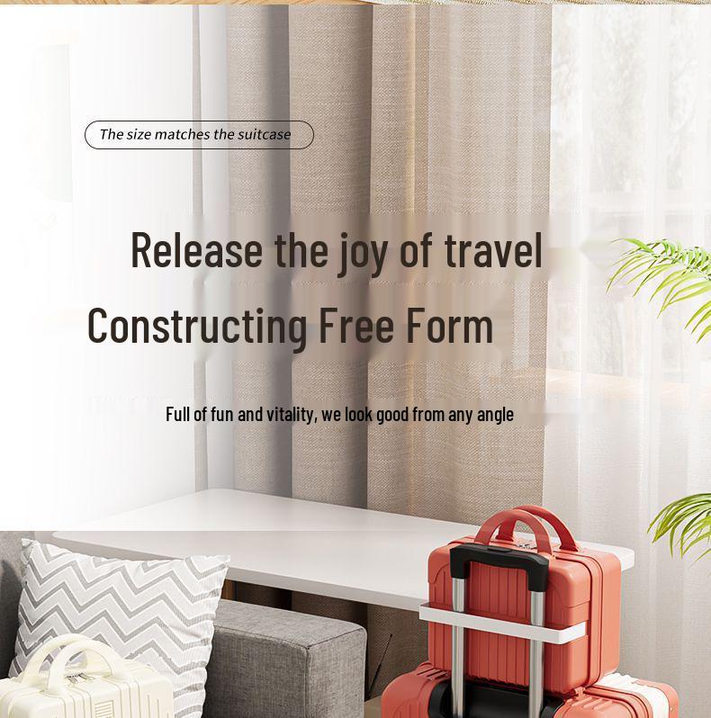 Large Capacity Retro Korean Style Travel Suitcase with Durable Universal Wheels - 2025 Edition