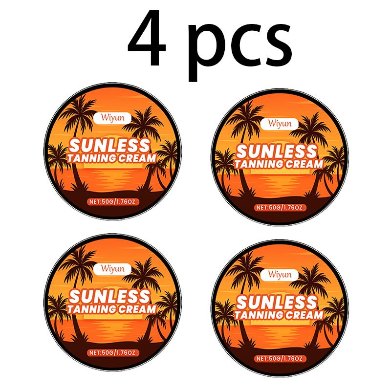 Sunless Tanning Aid Cream Plant Oil Glossy Moisturizing Even Skin Tone For All Seasons Tanning Aid Body Cream