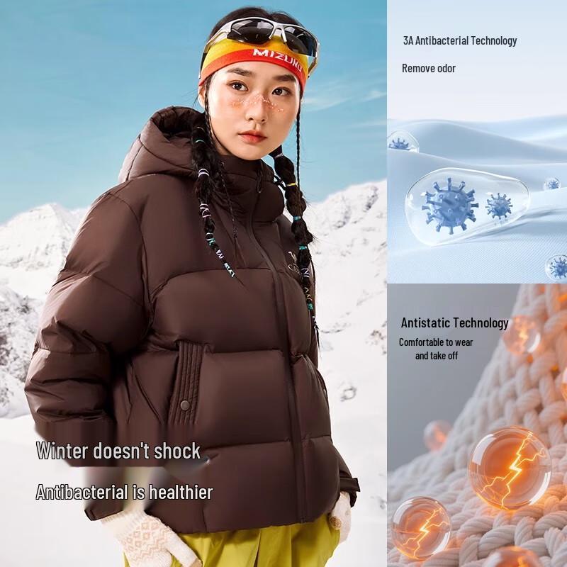 Camel Mountain 2025 AW Unisex Puffer Down Jacket