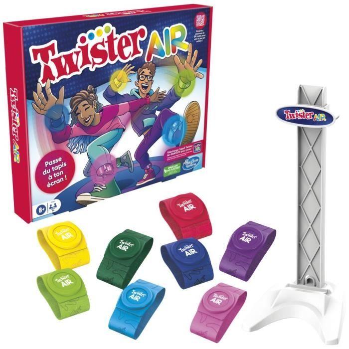 Twister Air, Twister Game with AR App, Connects To Smartphones and Tablets, Active Group Games, Ages 8 and Up