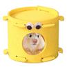 Hamster Schlafnest Hamster Versteckhaus Filz Warmes Nest Bienenform Niederländisches Schweinchen Maus Goldbär Haus