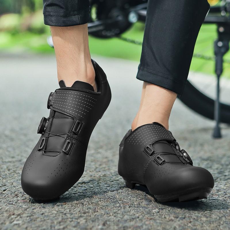 Unisex Cycling Shoes Road Mountain Bikes With Cleat Compatibility Breathable Lightweight Performance Pedal Lock Shoe