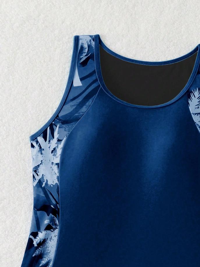 2026 Women's Tankini: High-Waisted Skirted Two-Piece Swimwear