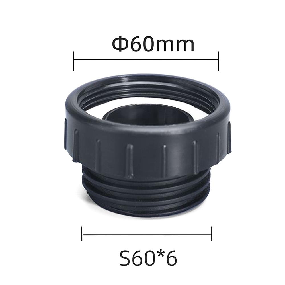 1 szt. Adapter do zbiornika wody IBC Do zaworu Schutz 62mm Drobny gwint do 54mm Grube złącza Złącze nakrętki ogrodowej Do beczek Ton/IBC