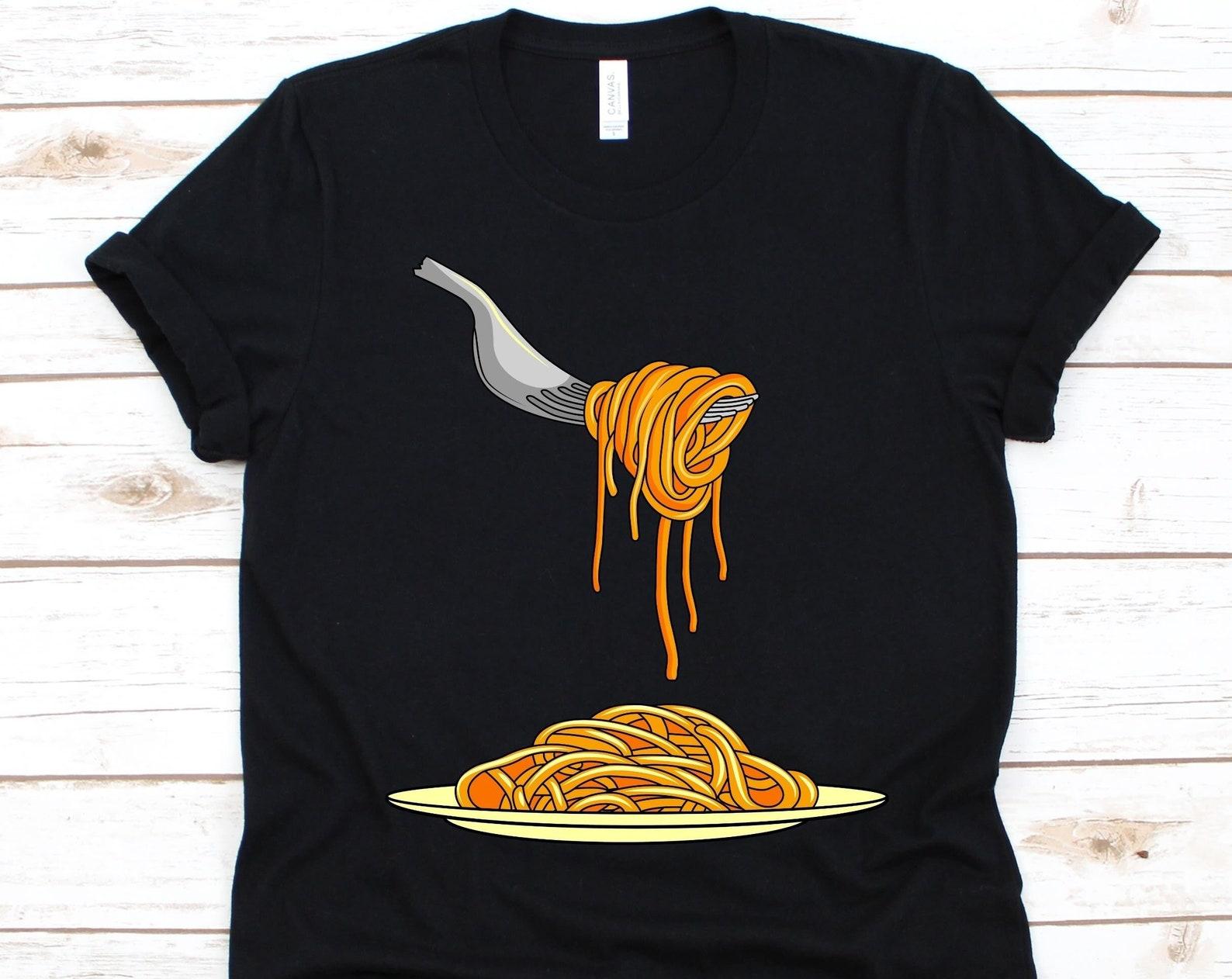Pasta Dinner Shirt, Cool Pasta Shirt For Men And Women, Italian Cook Graphic, Pasta Lover Design, Gift for Chefs, Food Lover Tee, Spaghetti 2XL