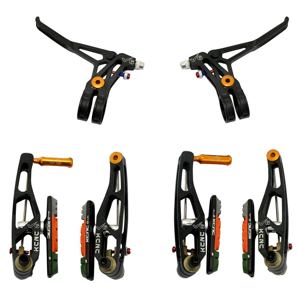 

Комплект KCNC V6 VB6 MTB и тормоз V-Brake SK2168 (Рычаги V-Brake), Черный,