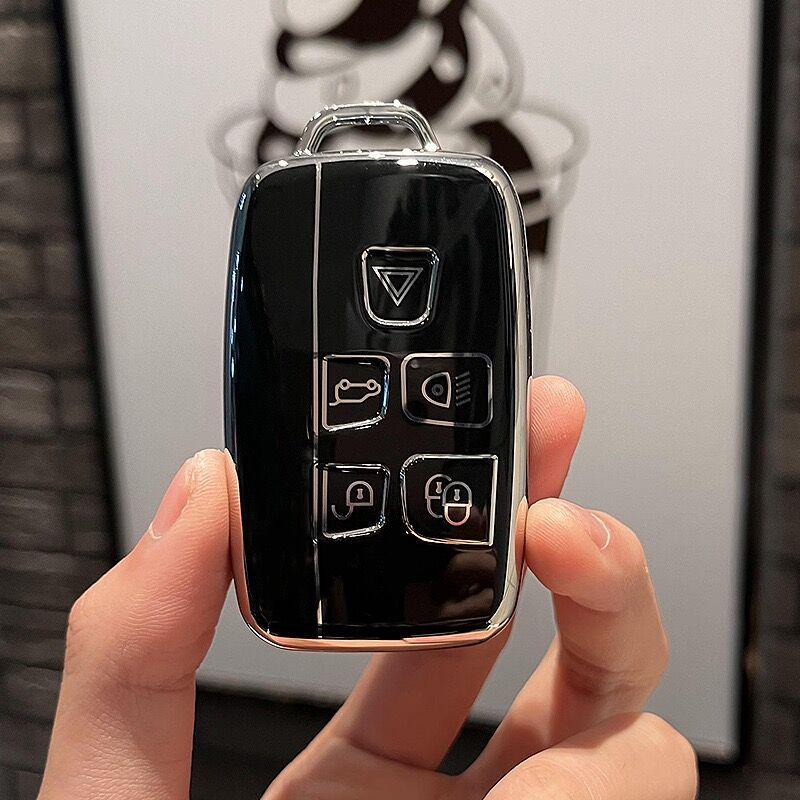 

Land Rover & Jaguar Key Cover - Discovery, Sport, Velar, Freelander TPU Shell чёрный