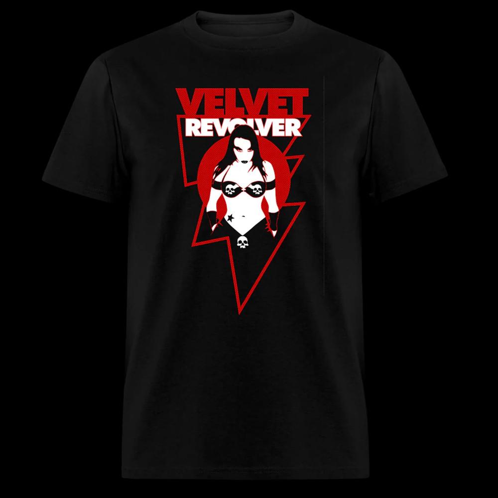 Velvet Revolver black T-shirt short sleeve All sizes 1T50 Unisex T-Shirt XL