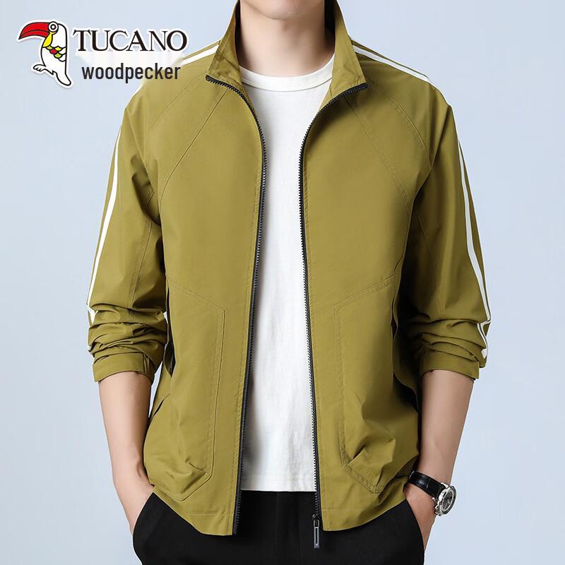 

TUCANO Men s Versatile Stand-Up Collar Casual Jacket M