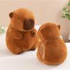 Cartoon Capybara Hand Warmer Pillow Soft Capybara Sleeping Pillow  Home Decoration