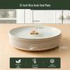 Huimaiyuan Disposable Rice Husk Oval Plate